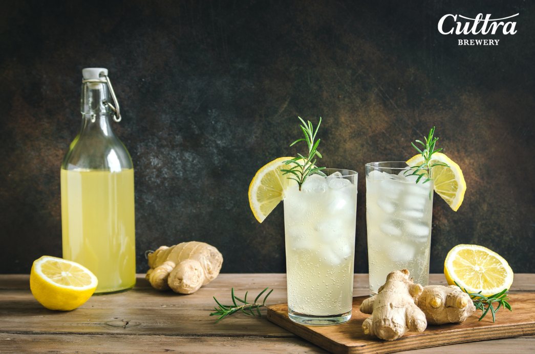 Cách làm Kombucha gừng uống ngay