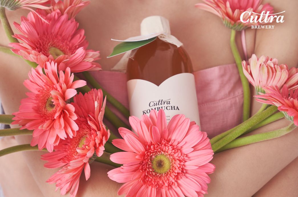 Kombucha chưa chất chông oxy hóa bảo vệ làn da