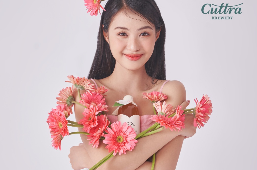 Uống kombucha giúp phục hòi làn da