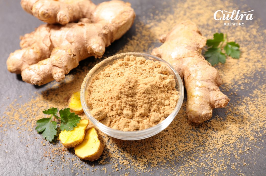 Nguyên liệu để học cách làm kombucha gừng ngon nhất